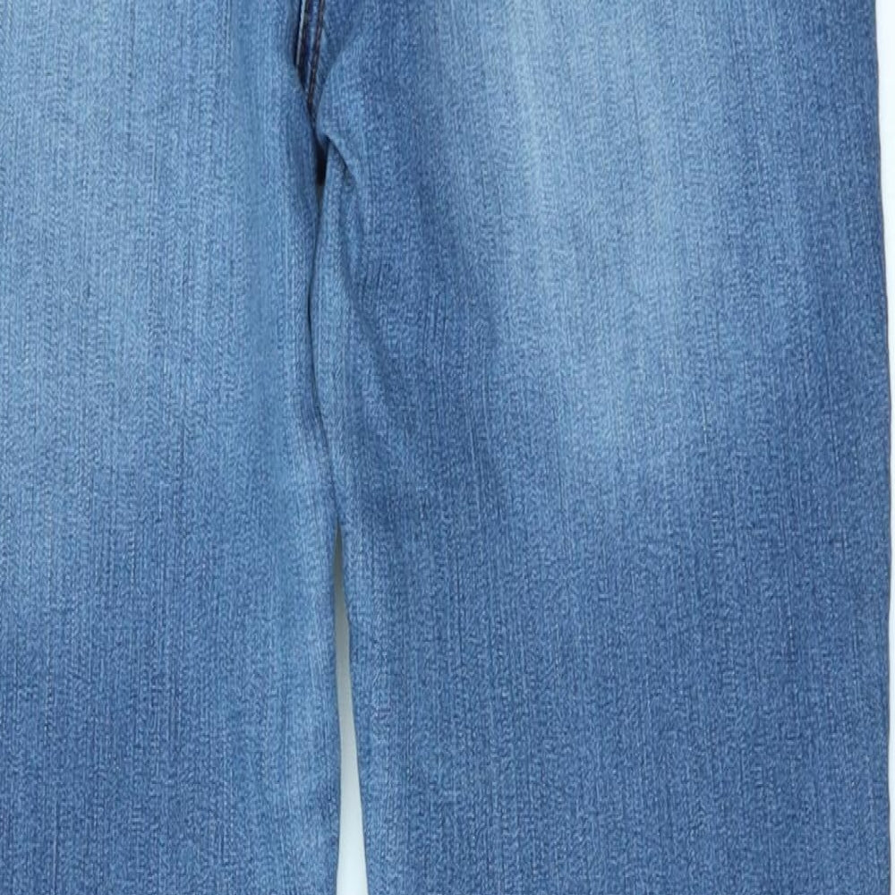 George Womens Blue  Denim Bootcut Jeans Size 14 L29 in
