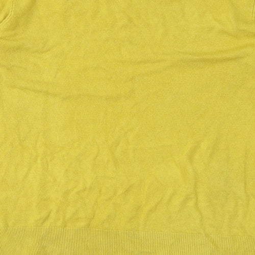 Primark Womens Yellow   Pullover Jumper Size S
