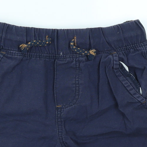 Denim Co Boys Blue   Chino Shorts Size 3-4 Years