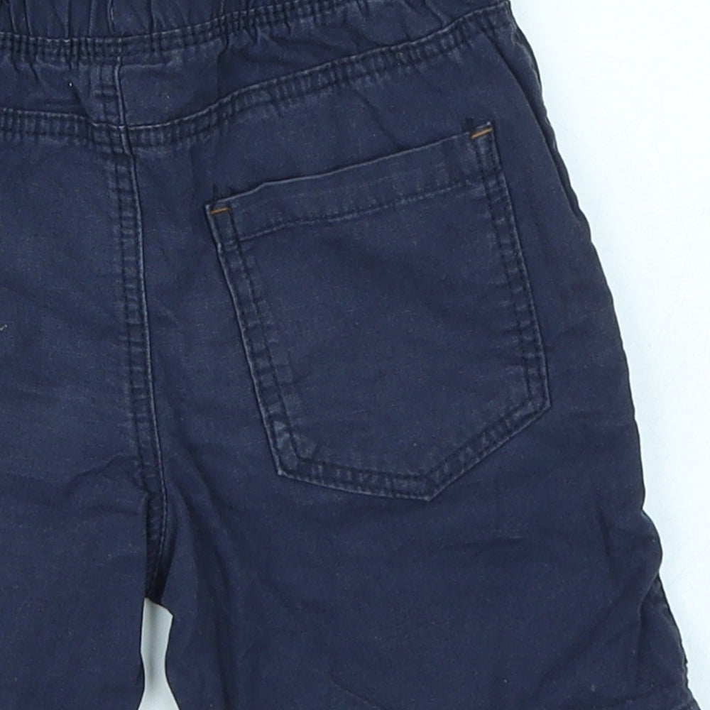 Denim Co Boys Blue   Chino Shorts Size 3-4 Years