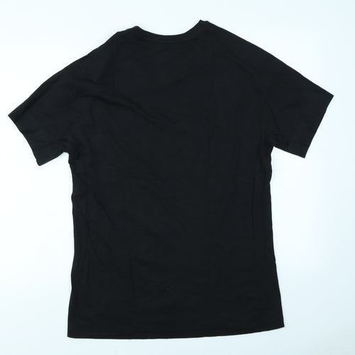 Reebok Mens Black    T-Shirt Size M