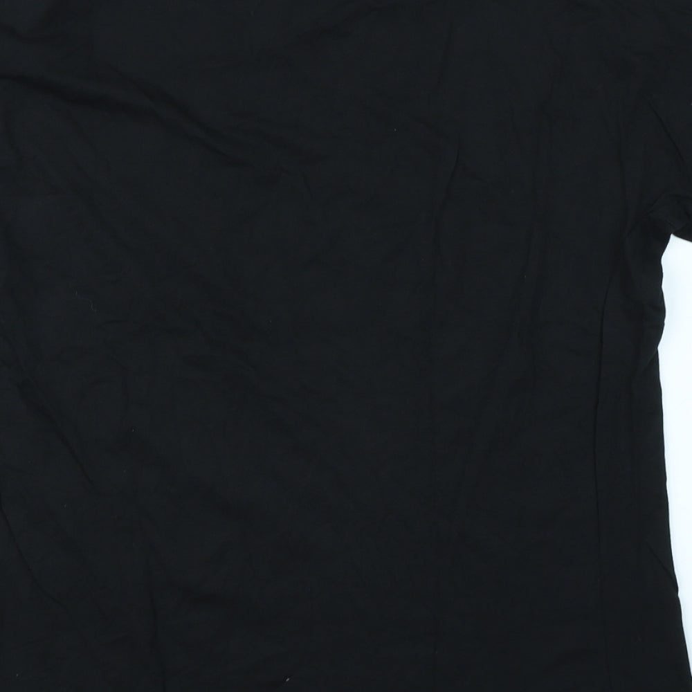 Reebok Mens Black    T-Shirt Size M