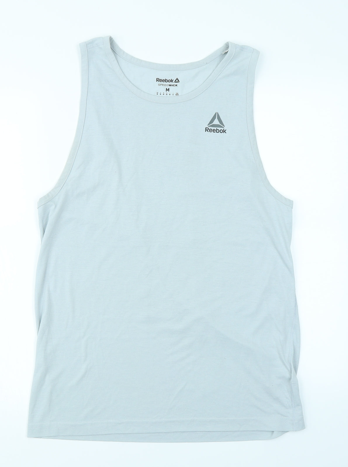 Reebok Mens Grey   Basic Tank Size M