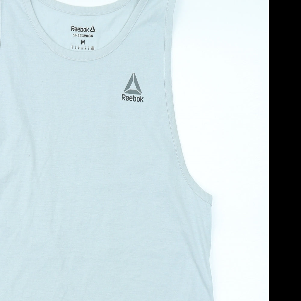 Reebok Mens Grey   Basic Tank Size M