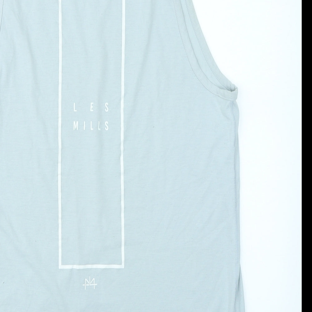 Reebok Mens Grey   Basic Tank Size M