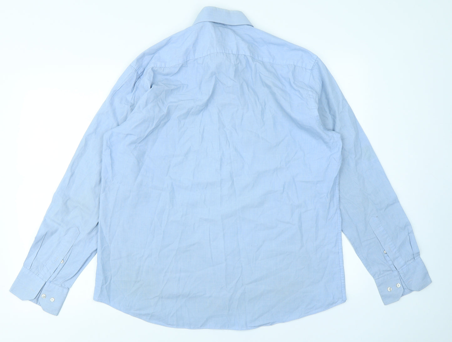 Taylor & Wright Mens Blue    Dress Shirt Size 16.5