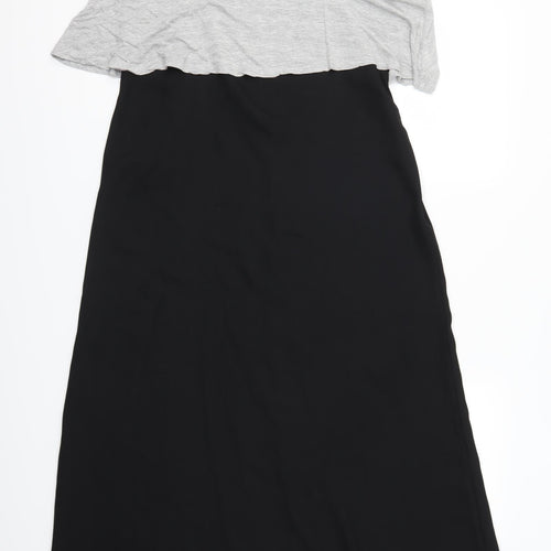 Atmosphere Womens Black   Maxi  Size 12  - Grey