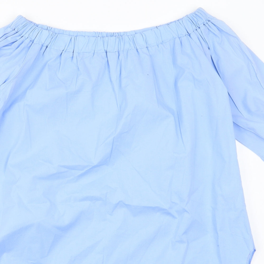 New Look Womens Blue   Shirt Dress  Size M