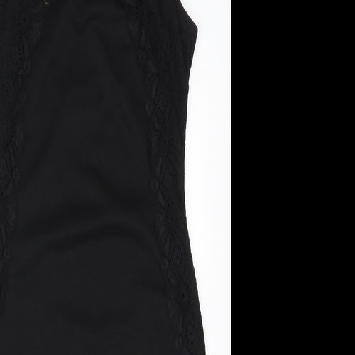 H&M Womens Black  Lace Bodycon  Size S