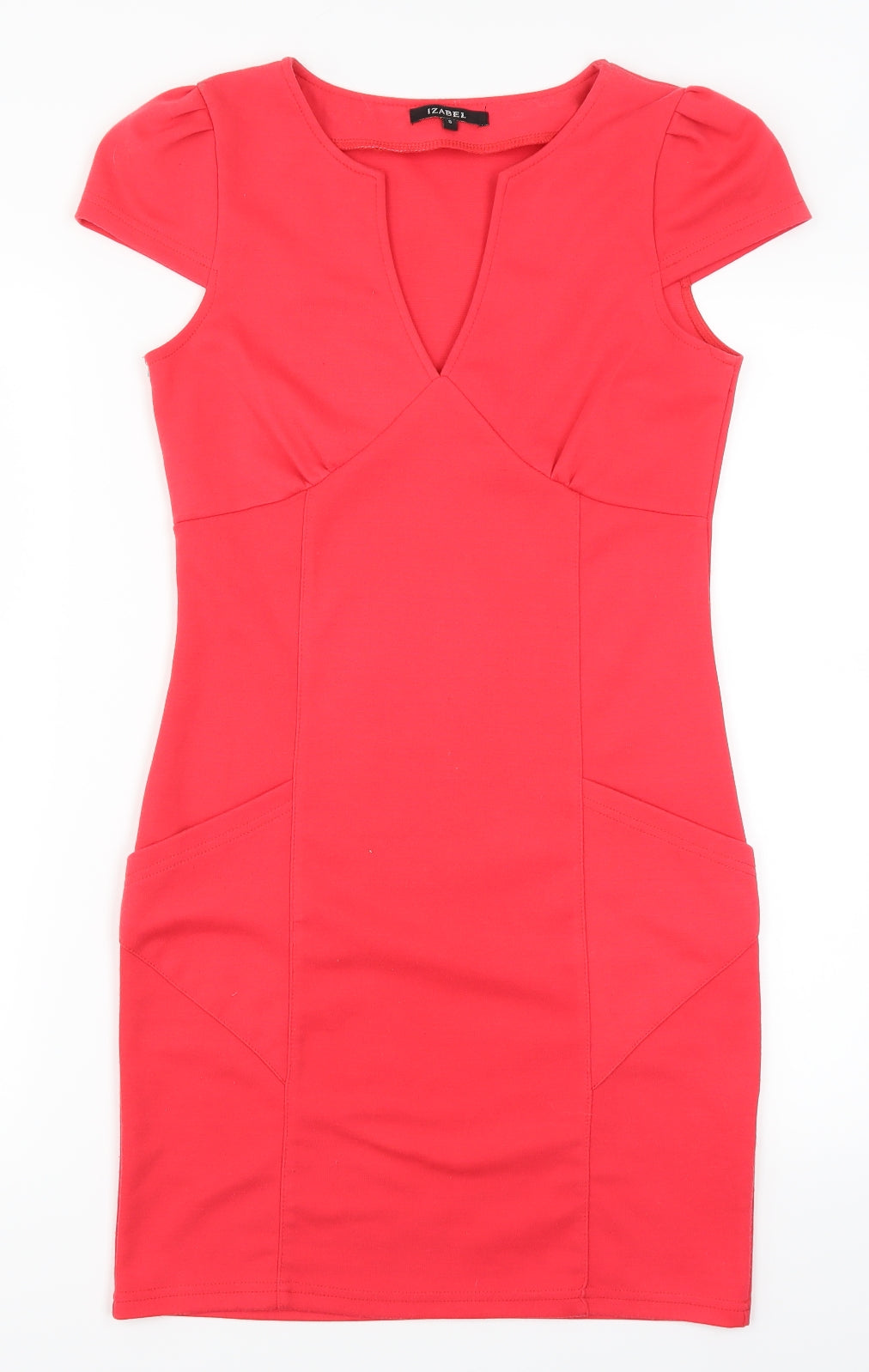 Izabel Womens Pink   Pencil Dress  Size S