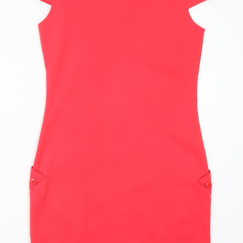 Izabel Womens Pink   Pencil Dress  Size S