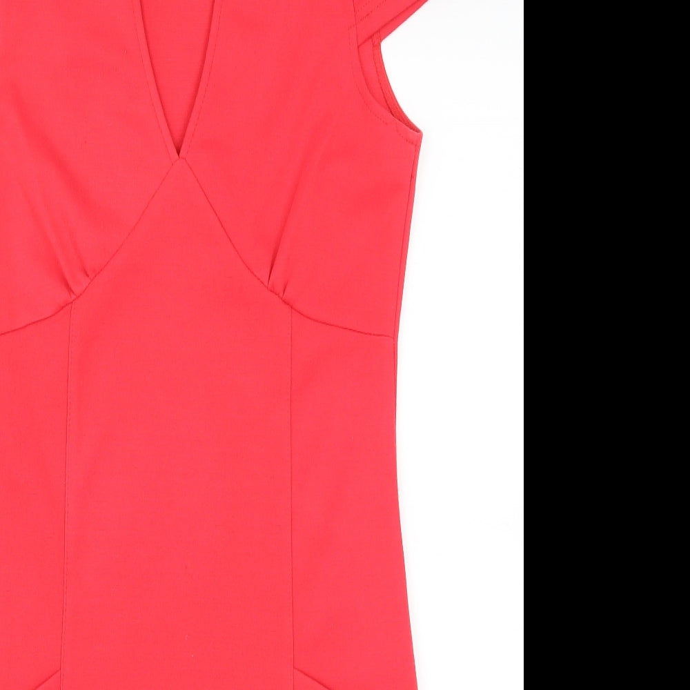 Izabel Womens Pink   Pencil Dress  Size S