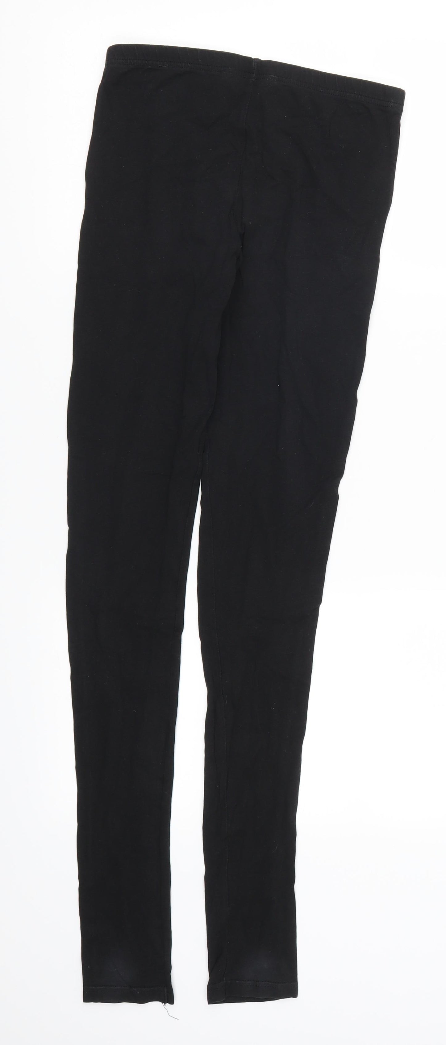 Miss Selfridge Womens Black   Carrot Leggings Size 10 L31 in