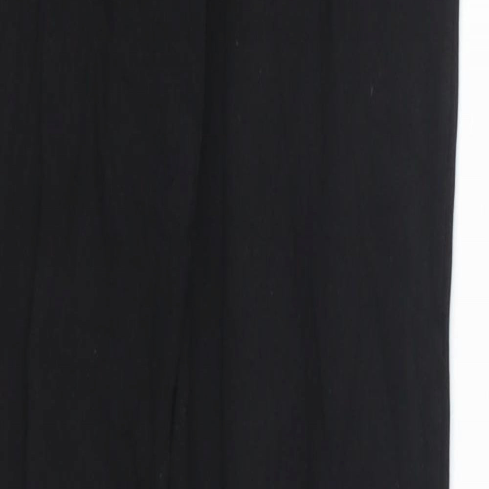 Miss Selfridge Womens Black   Carrot Leggings Size 10 L31 in