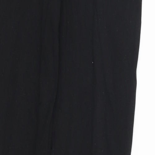 Miss Selfridge Womens Black   Carrot Leggings Size 10 L31 in