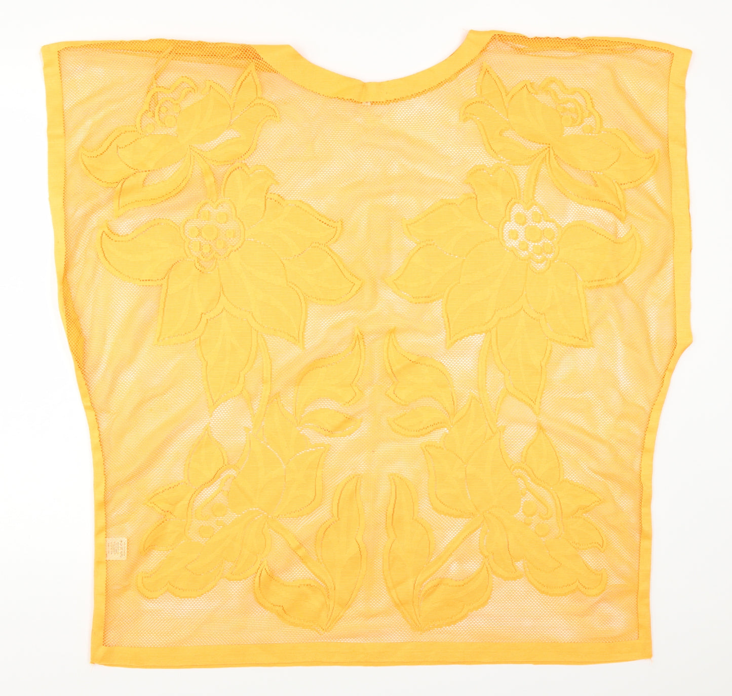 River Island Womens Orange Floral  Basic Tank Size S