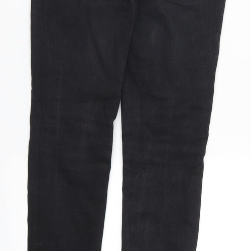 Denim Co Womens Black  Denim Skinny Jeans Size 6 L29.5 in