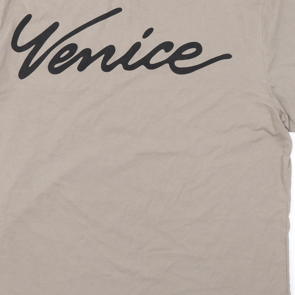 Topman Mens Brown    T-Shirt Size 2XL  - Venice