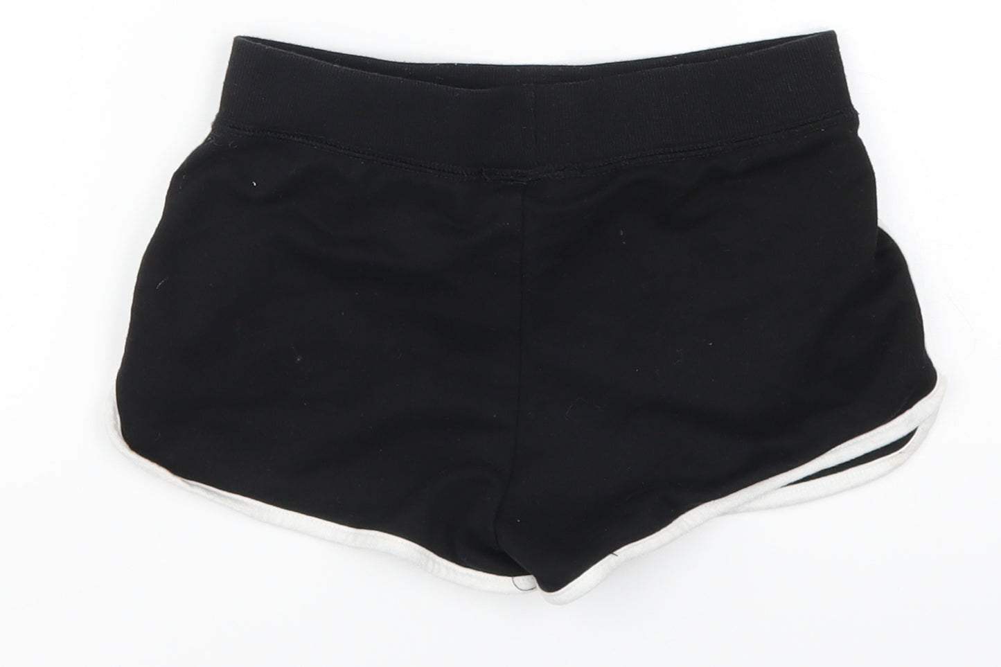 Primark Girls Black   Sweat Shorts Size 9-10 Years