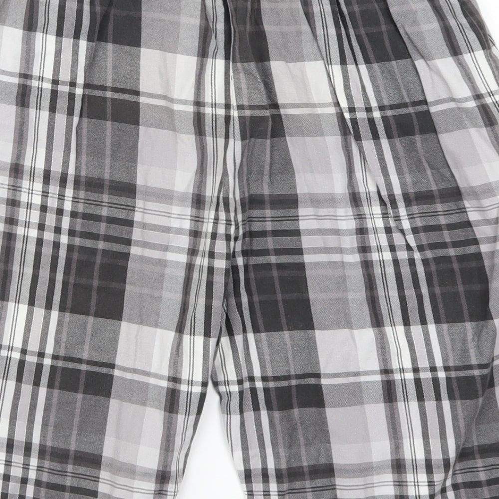 NEXT Boys Grey Check  Bermuda Shorts Size 14 Years