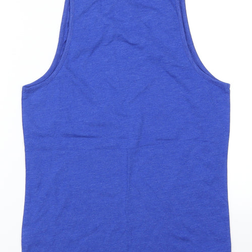 Cedar Wood State Mens Blue   Basic Tank Size XS