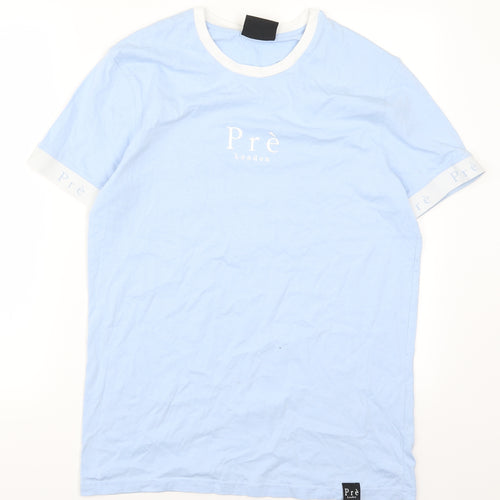 Pre London Mens Blue    T-Shirt Size M