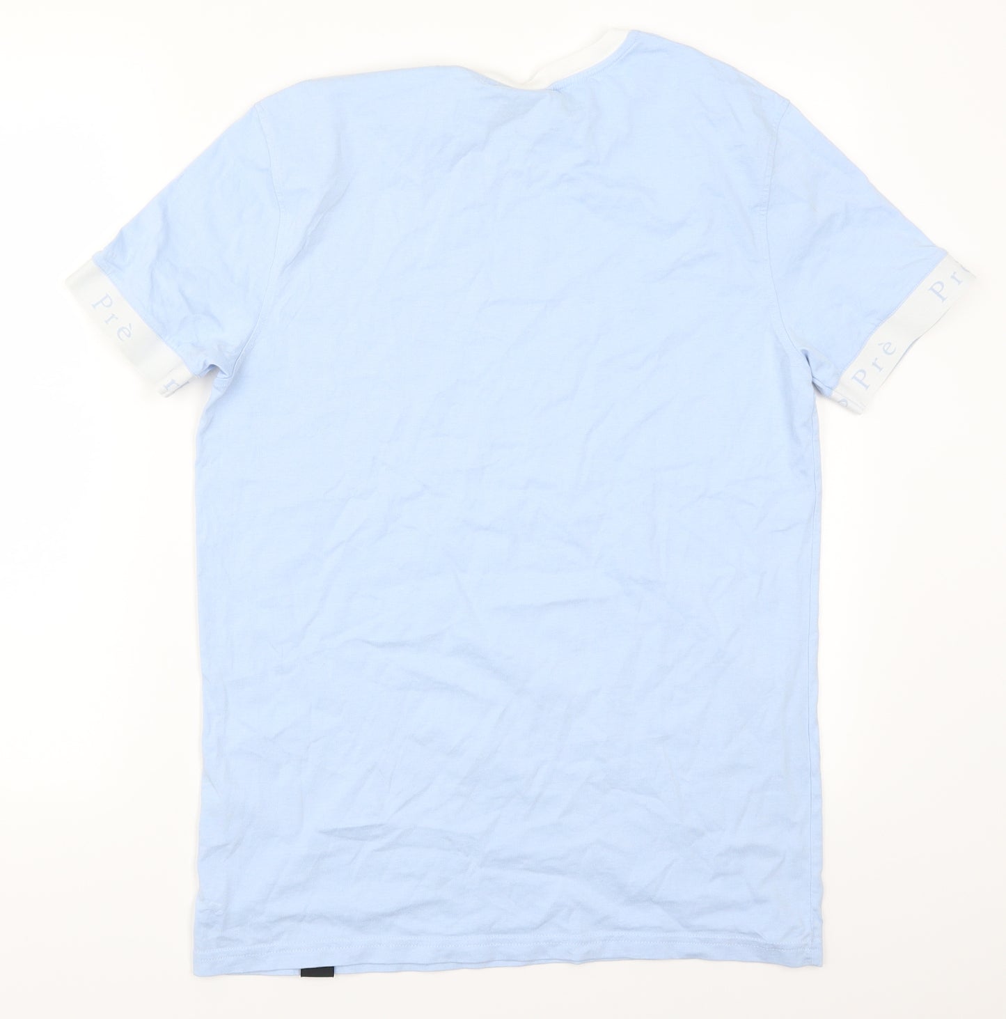 Pre London Mens Blue    T-Shirt Size M