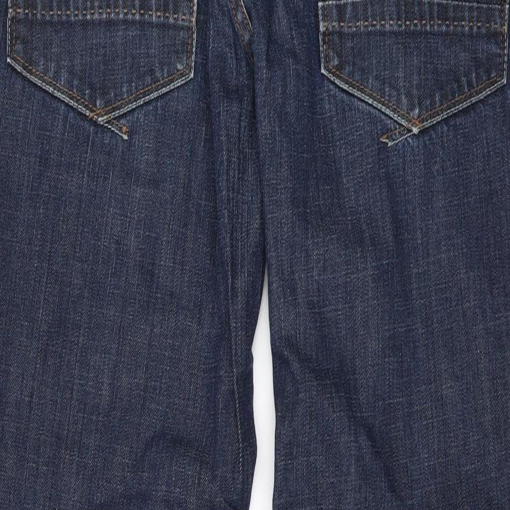 NEXT Mens Blue  Denim Bootcut Jeans Size 34 in L28 in