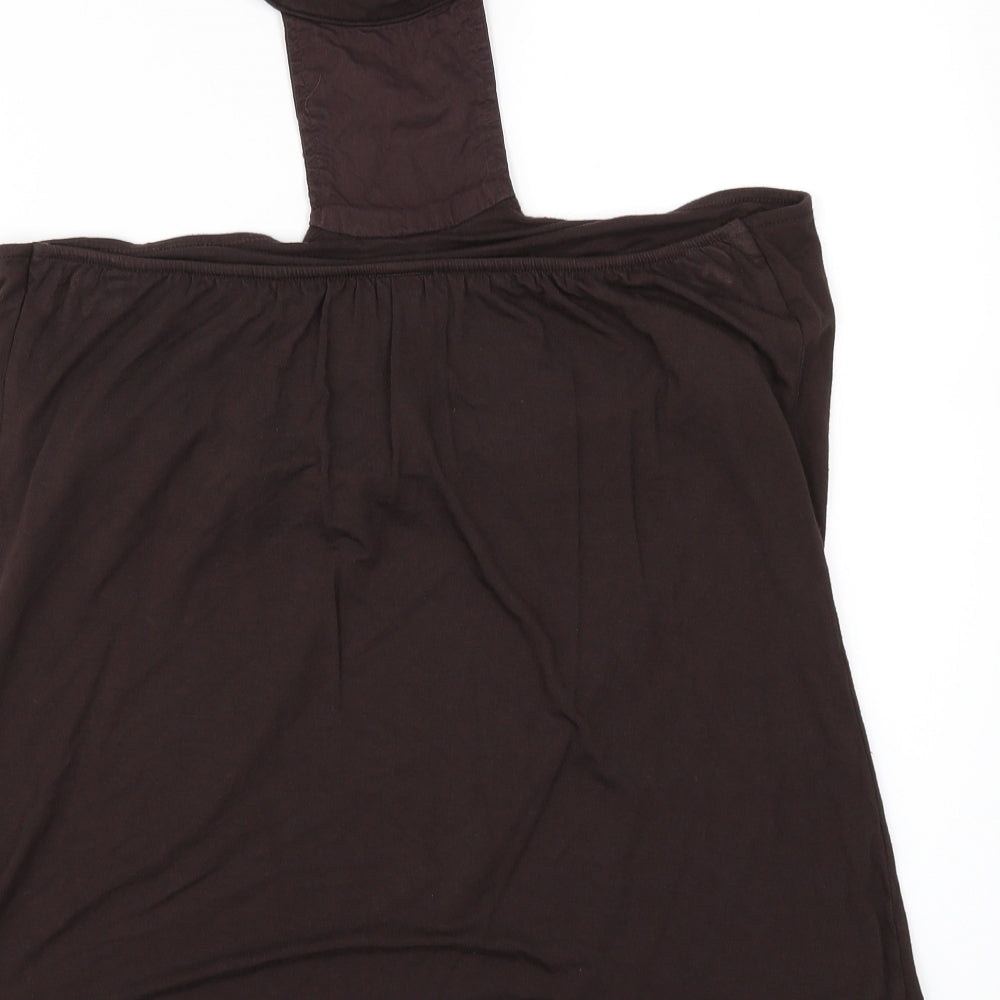 NEXT Womens Brown   Basic T-Shirt Size 16