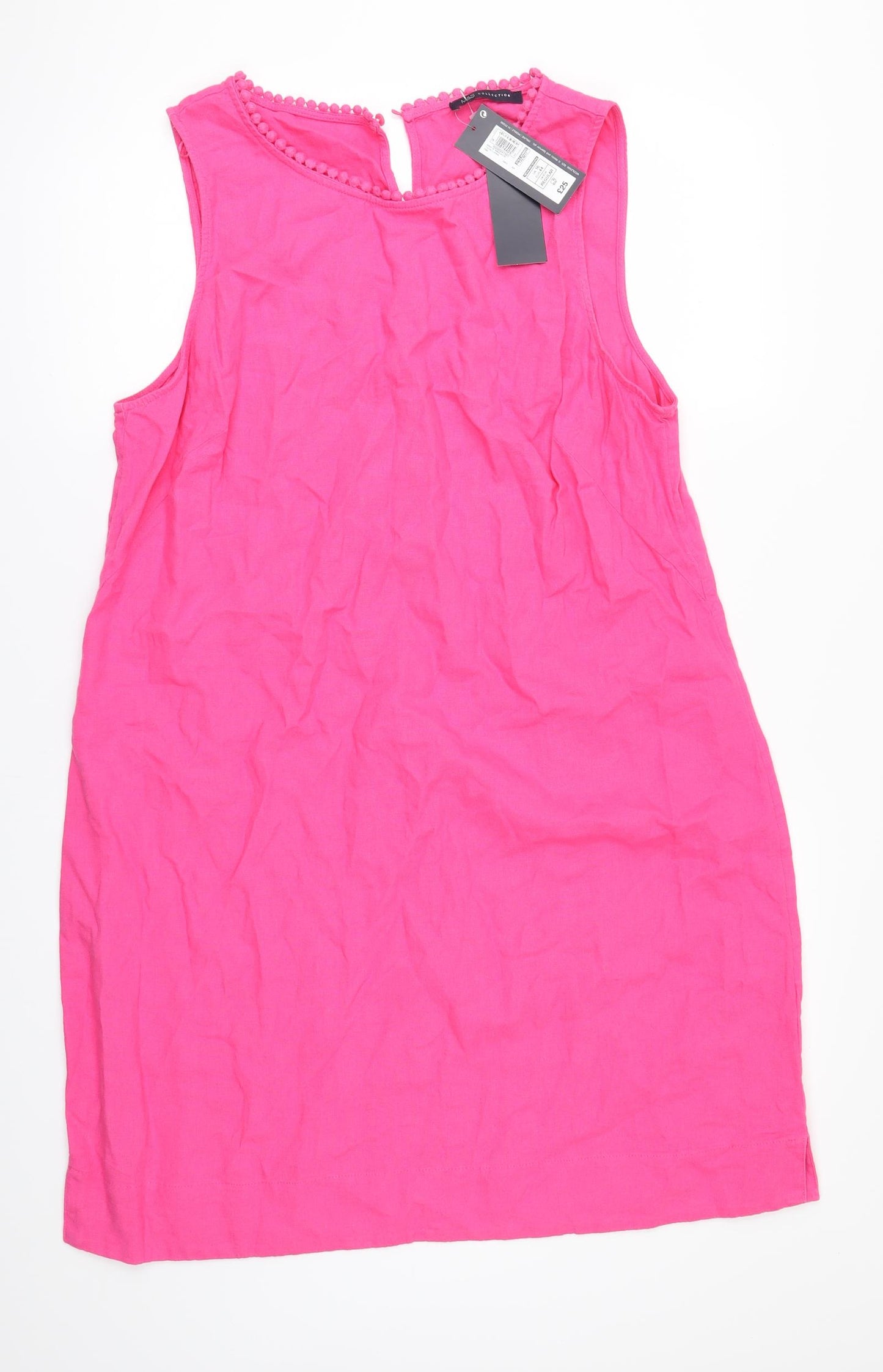 Marks and Spencer Womens Pink   A-Line  Size 16