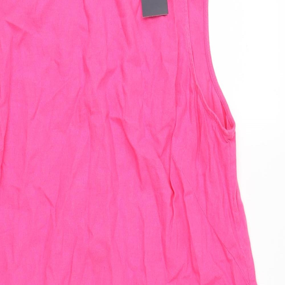 Marks and Spencer Womens Pink   A-Line  Size 16