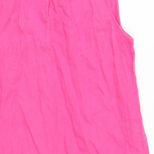 Marks and Spencer Womens Pink   A-Line  Size 16