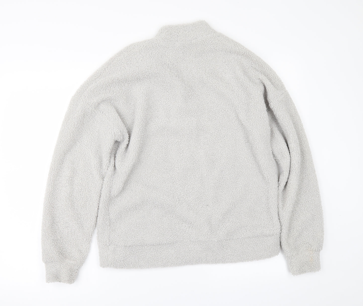 New Look Womens Grey  Fleece Jacket  Size 6
