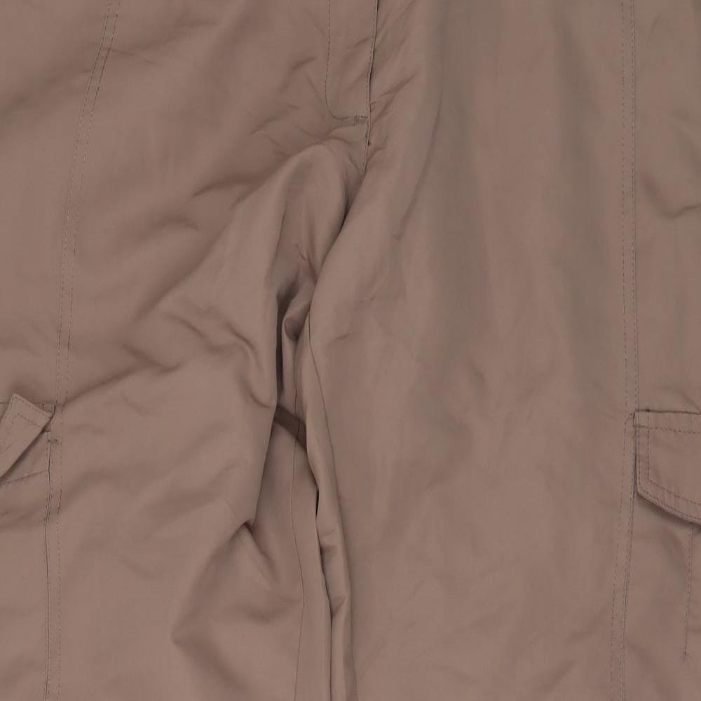 bonprix Womens Brown   Rain Trousers Trousers Size 20 L30 in
