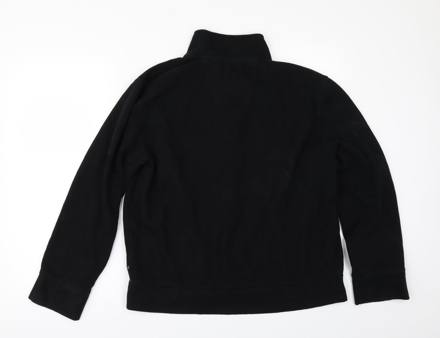 Nautica Womens Black   Pullover Sweatshirt Size M