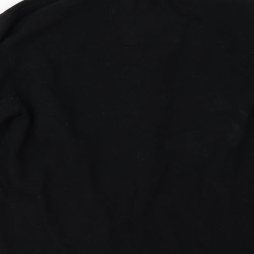 Nautica Womens Black   Pullover Sweatshirt Size M