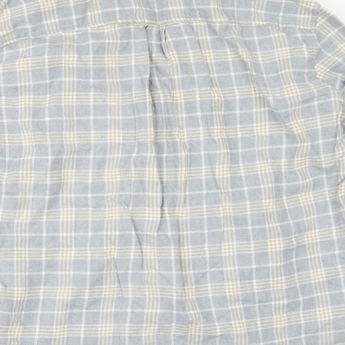 Goodfellows & co Mens Grey Check   Button-Up Size L