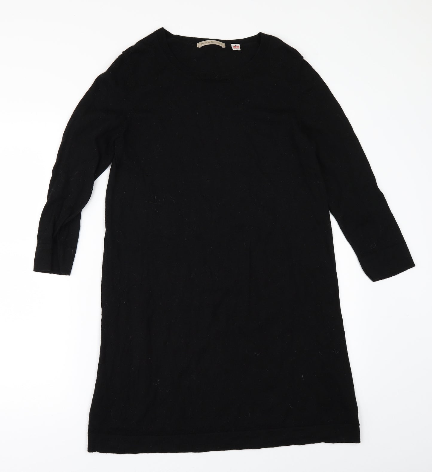 Uniqlo Womens Black   Jumper Dress  Size M