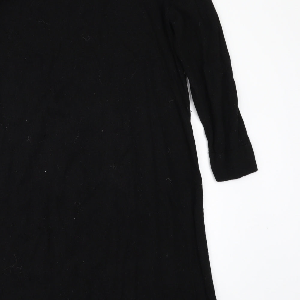 Uniqlo Womens Black   Jumper Dress  Size M