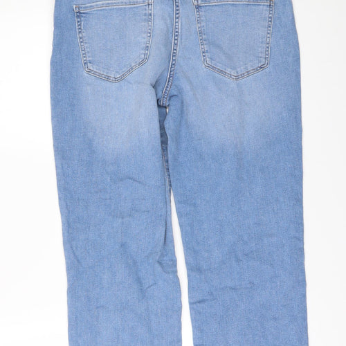 NEXT Womens Blue  Denim Cropped Jeans Size 12 L24 in