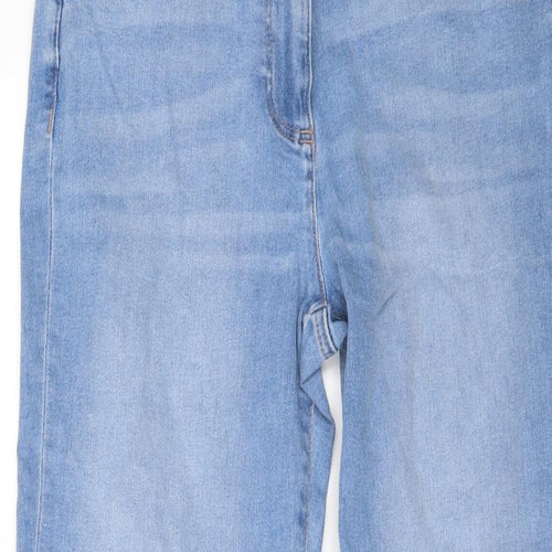 NEXT Womens Blue  Denim Cropped Jeans Size 12 L24 in