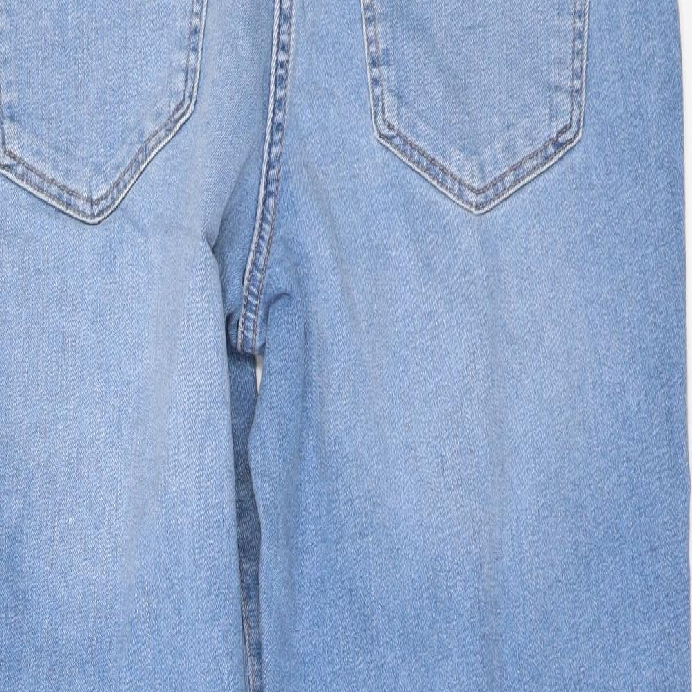 NEXT Womens Blue  Denim Cropped Jeans Size 12 L24 in