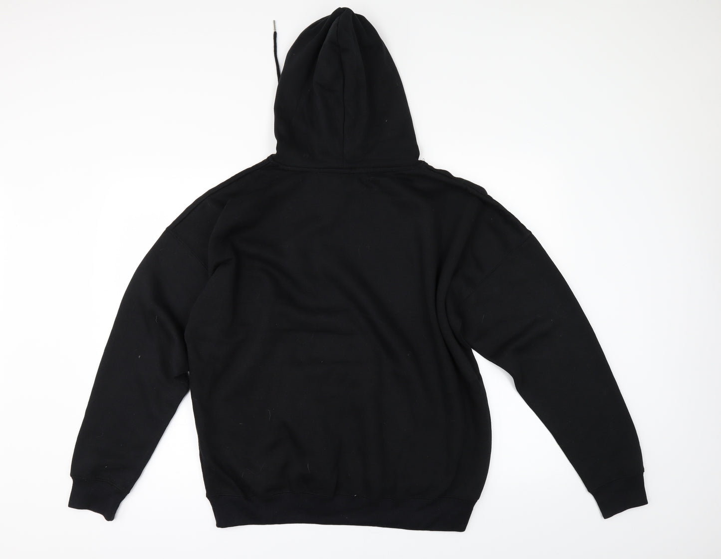 New Look Womens Black   Pullover Hoodie Size L  - NOTHING TO WEAR