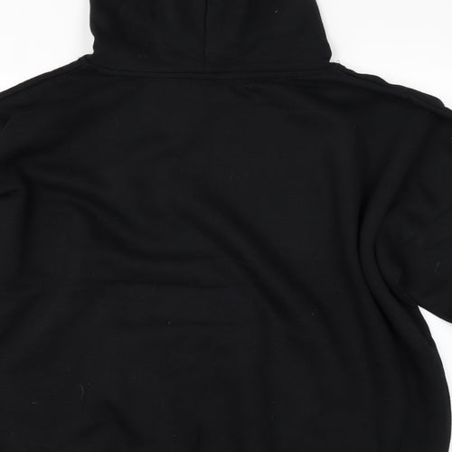 New Look Womens Black   Pullover Hoodie Size L  - NOTHING TO WEAR