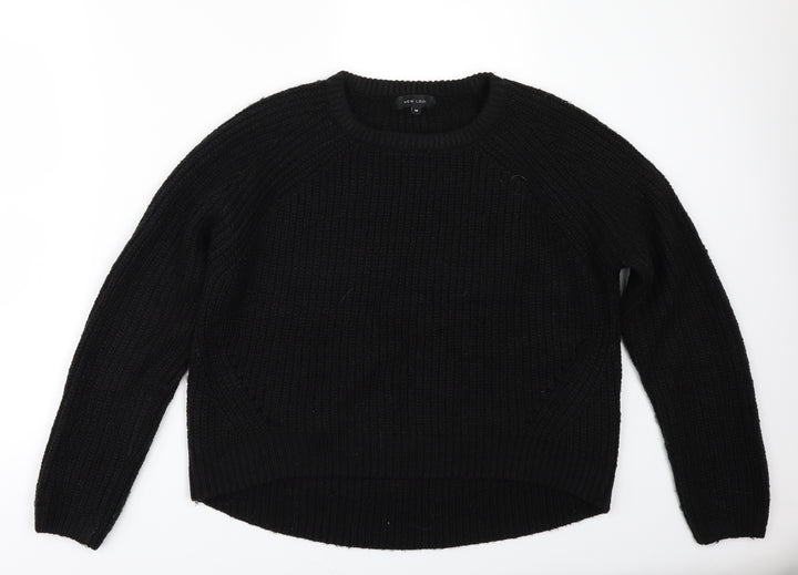 New Look Womens Black   Pullover Jumper Size 14