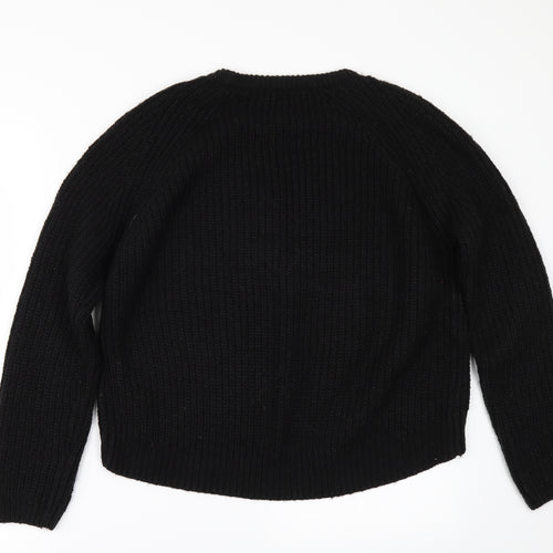 New Look Womens Black   Pullover Jumper Size 14