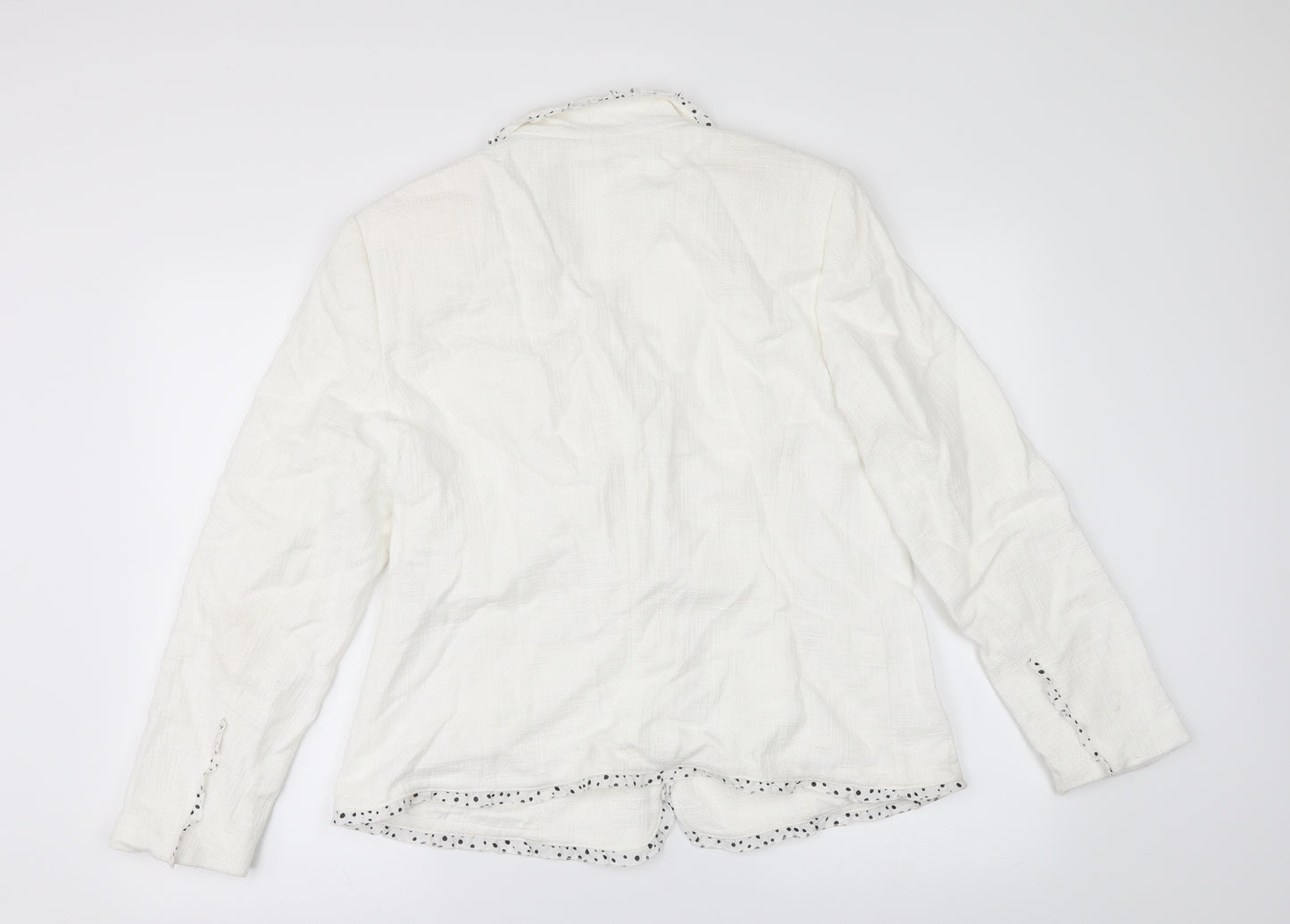 Gerry Weber Womens Ivory   Jacket  Size 16