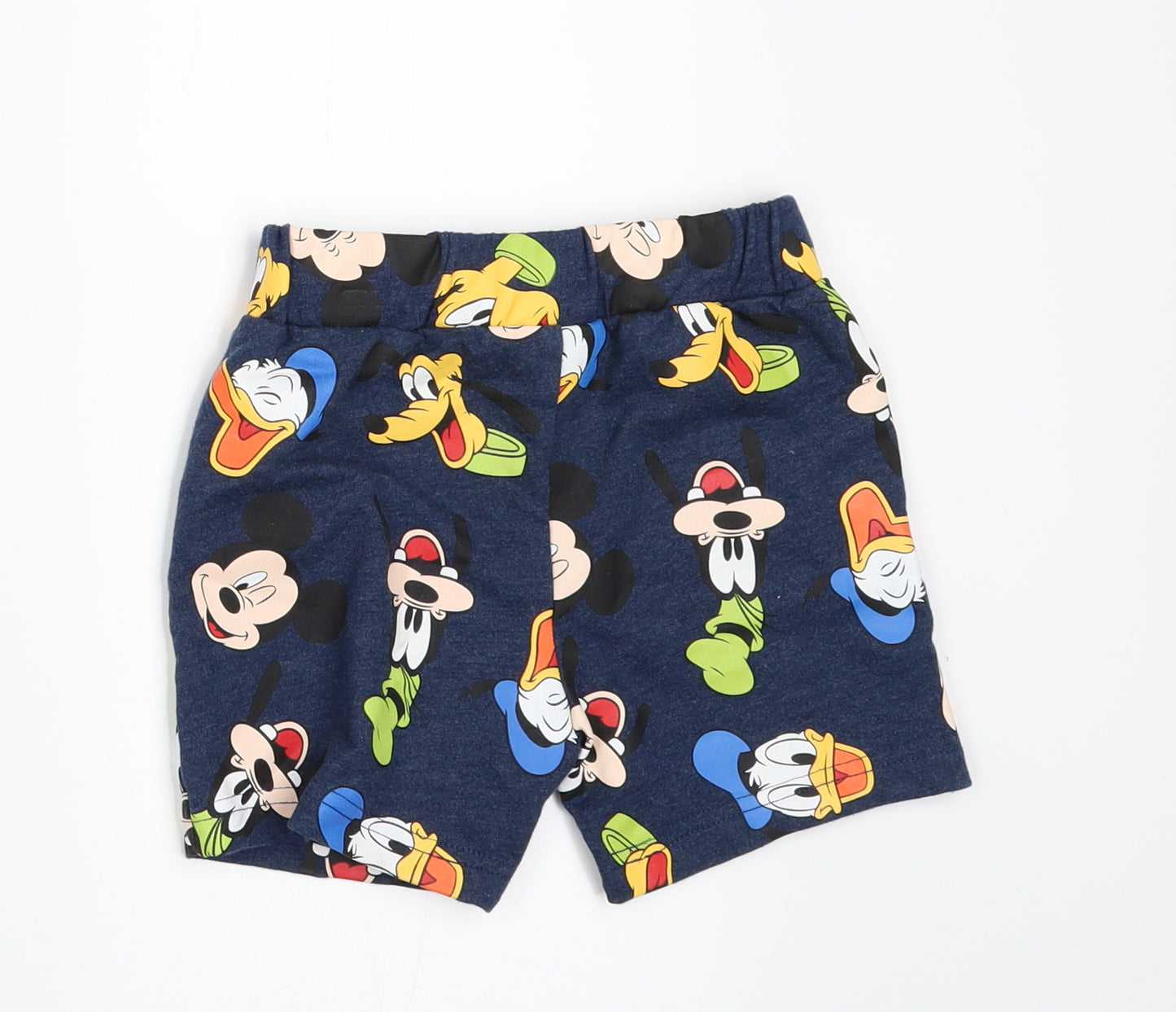 Matalan Boys Black Geometric  Sweat Shorts Size 2-3 Years - DISNEY