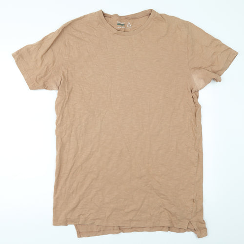Topman Mens Orange    T-Shirt Size L