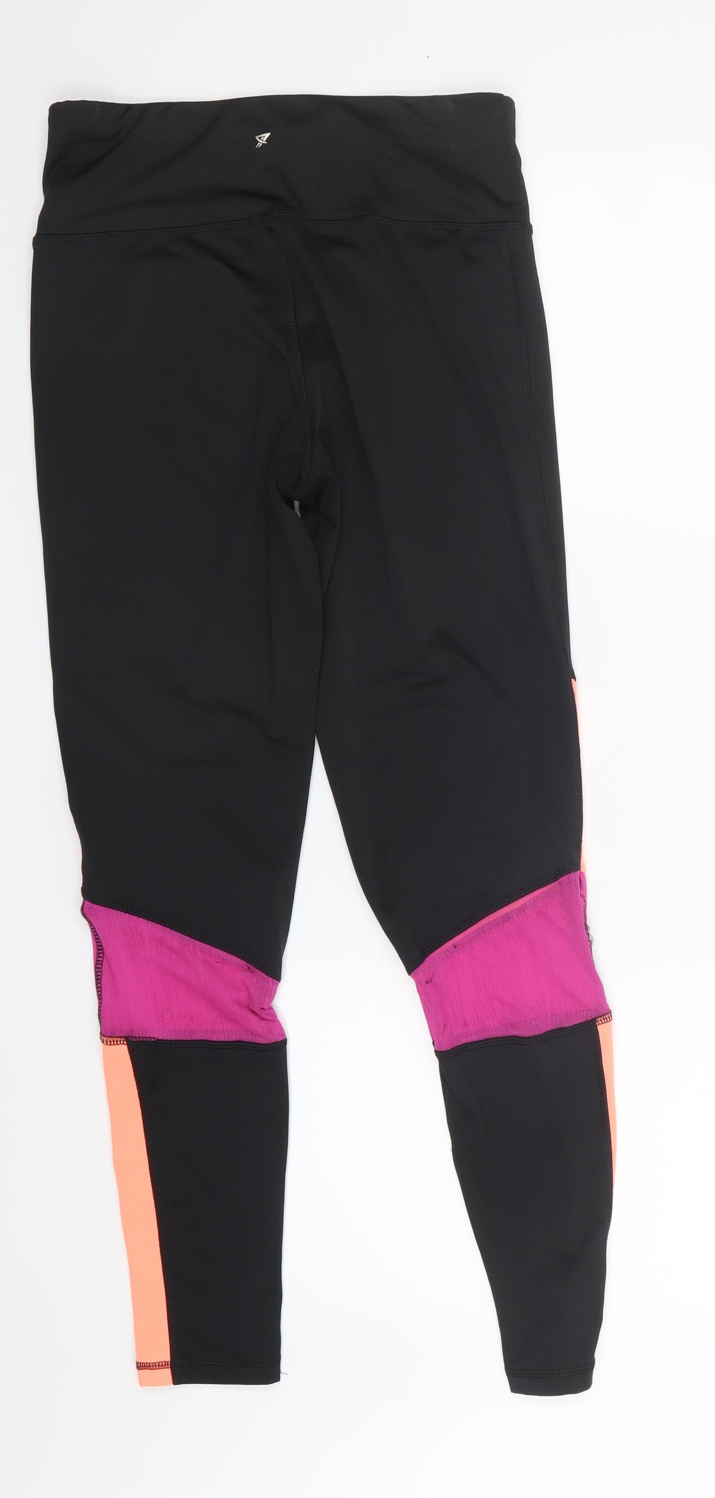 Workout Womens Black   Capri Leggings Size 10 L27 in